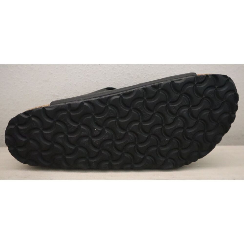 Birkenstock 0053011 WMN 39 US 8 Black Florida Soft Footbed Birko-Flor Sandal - Picture 7 of 14